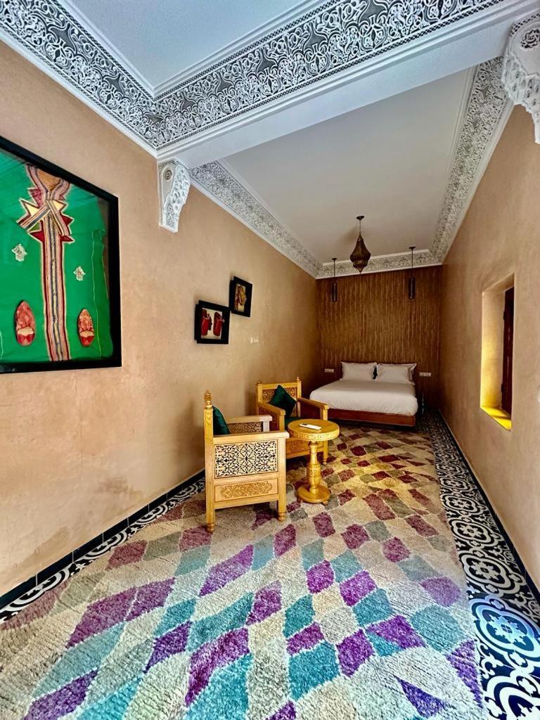 Click Riad & Spa Hotell Marrakesh Exteriör bild