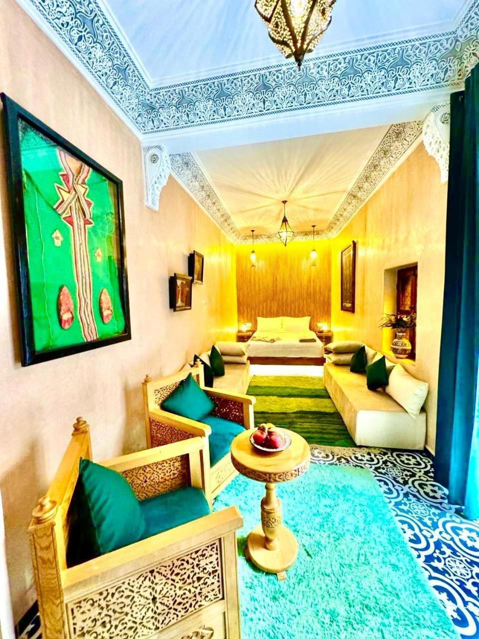 Click Riad & Spa Hotell Marrakesh Exteriör bild